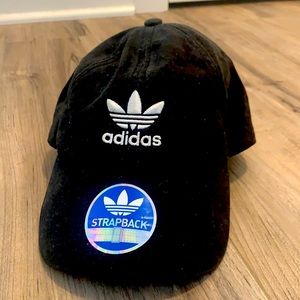 black adidas strap back